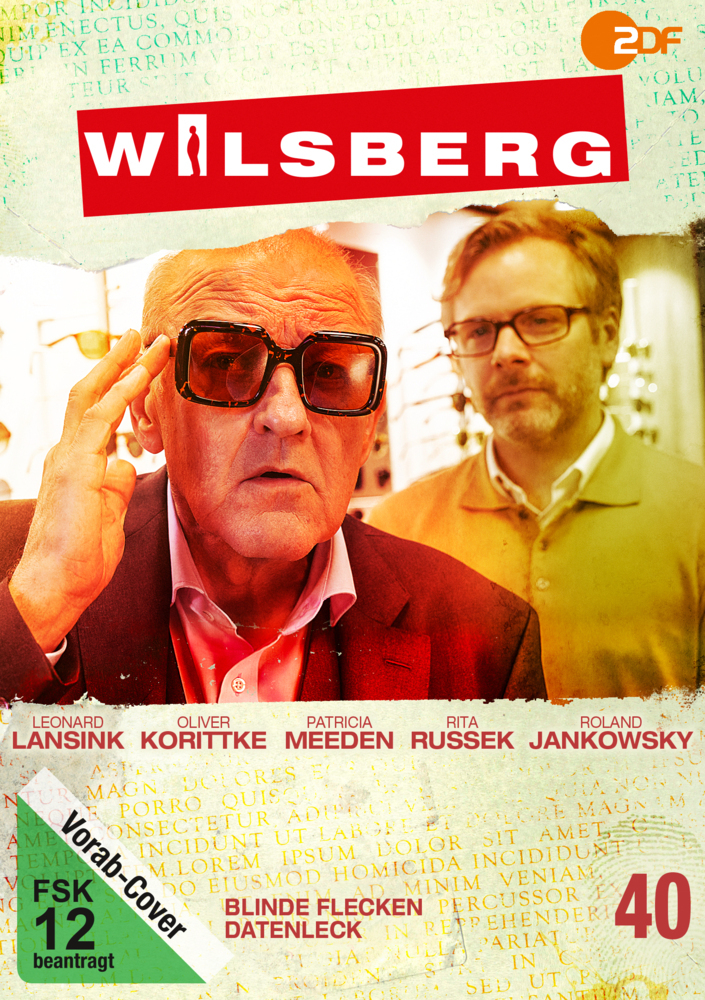 Wilsberg: Blinde Flecken / Datenleck. Tl.40, 1 DVD main product photo
