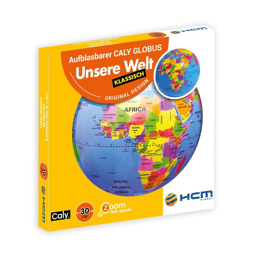 Caly Aufblasbarer Globus - Unsere Welt Klassisch main product photo