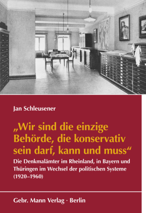 »Wir sind die einzige Behörde, die konservativ sein darf, kann und muss«