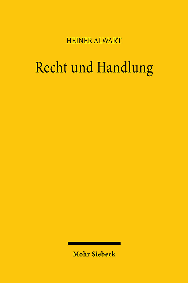 Recht und Handlung main product photo