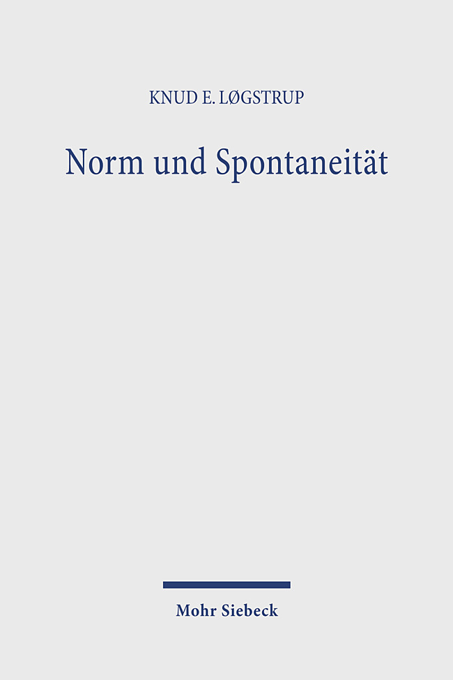 Norm und Spontaneität main product photo