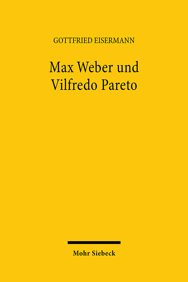 Max Weber und Vilfredo Pareto main product photo