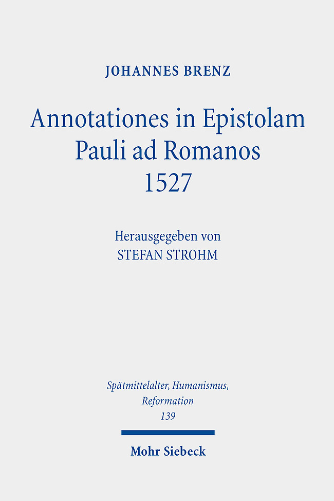 Annotationes in Epistolam Pauli ad Romanos 1527 main product photo