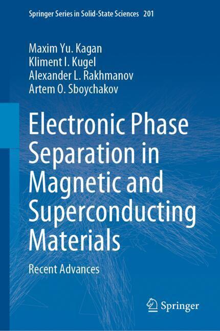 Electronic Phase Separation in Magnetic and Superconducting Materials main product photo