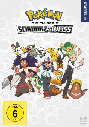 Pokémon - Die TV-Serie: Schwarz und Weiß. Staffel.15, 1 DVD