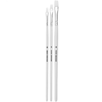 Acrylpinsel Set flach, 3-tlg.