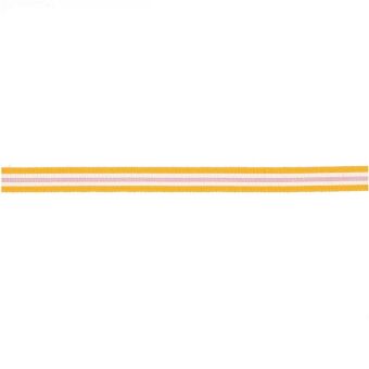 Webband Multi Streifen, Neon Orange/Weiß/Flieder