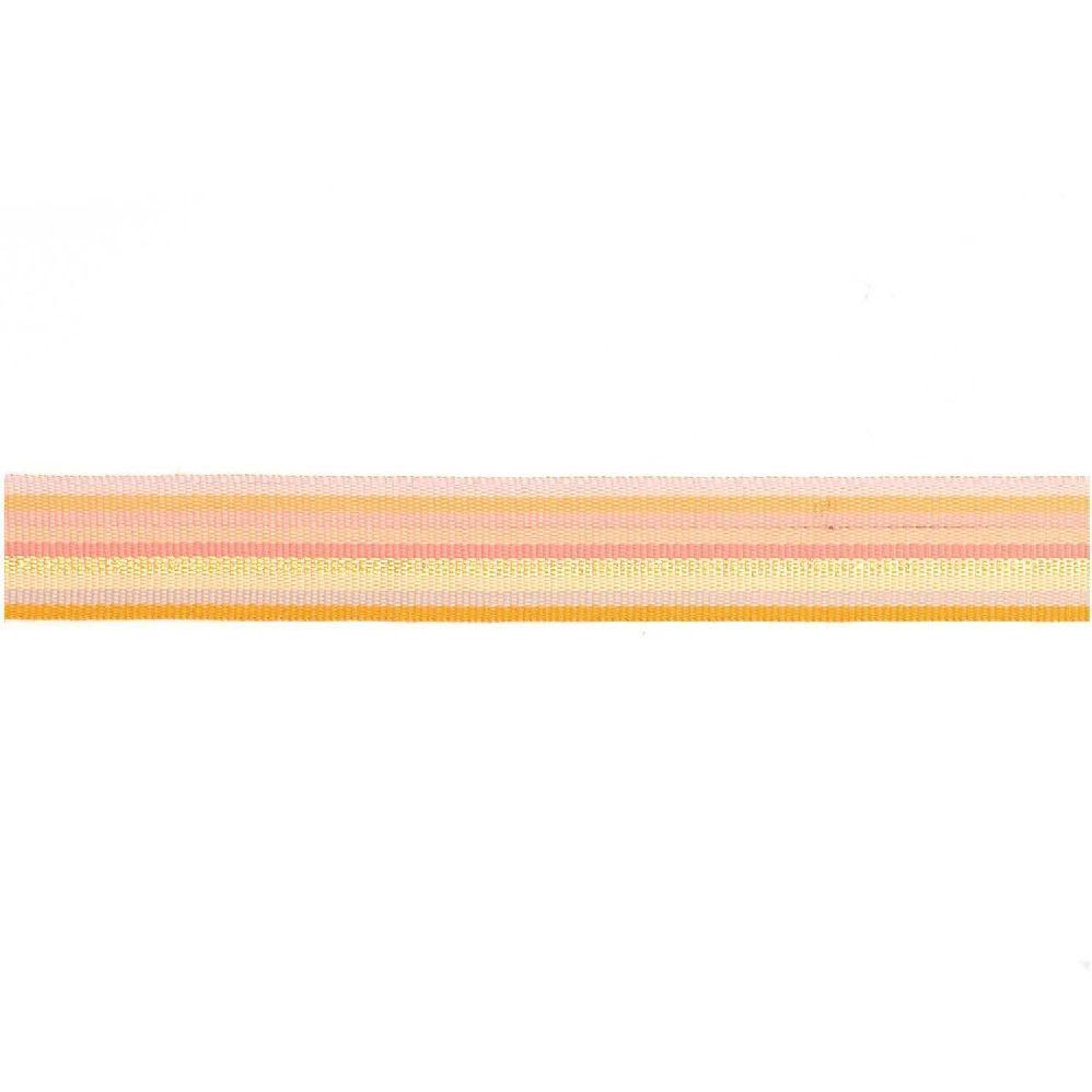 Webband Multi Streifen, Orange/Grau/Gelb/Iri/Pink/Flieder main product photo
