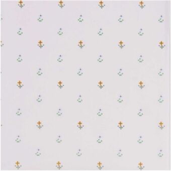 Seidenpapier Pixel Blumen, FSC MIX