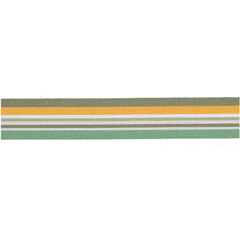 Webband Multi Streifen, Grün/Orange/Weiß/Rosa main product photo