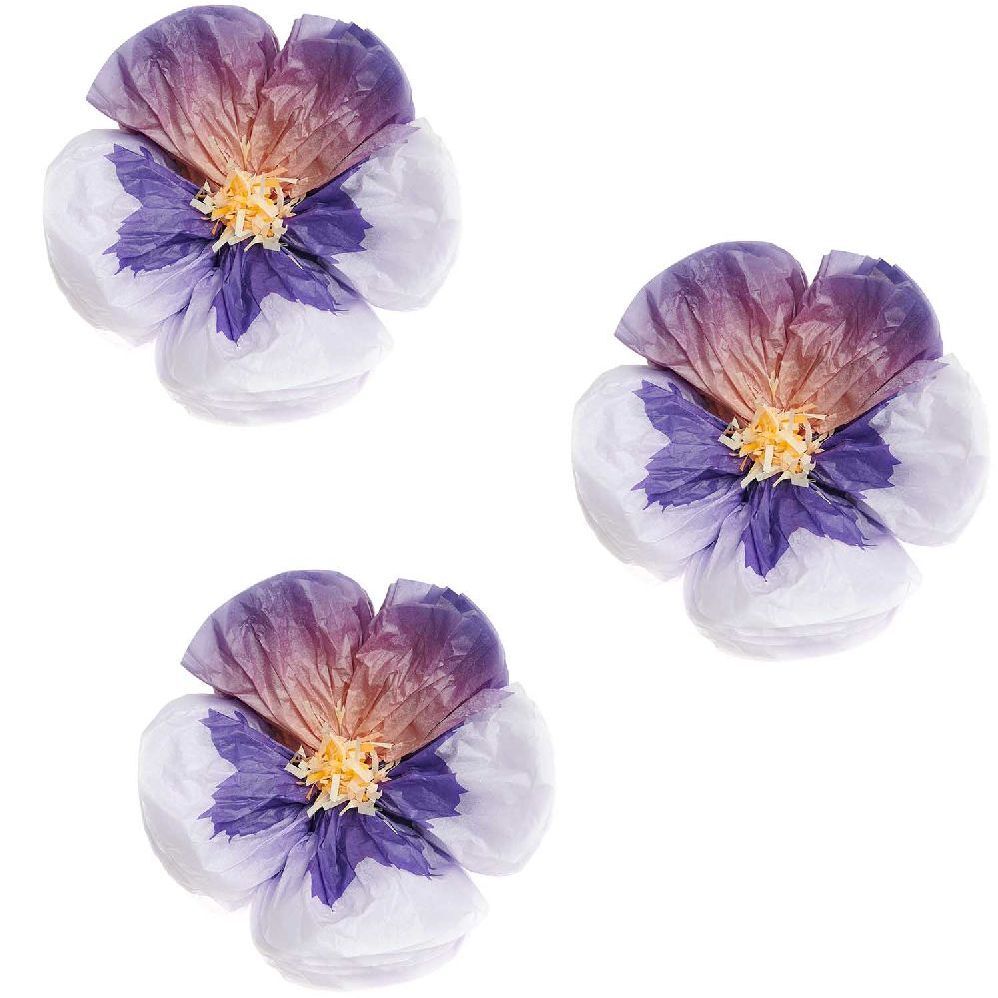 Seidenpapierblumen Stiefmütterchen, Lila, S, FSC MIX main product photo