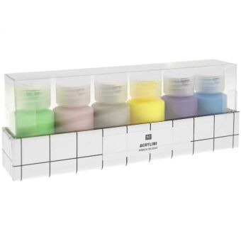 Acrylini Set Power Colours, 6 x 22 ml