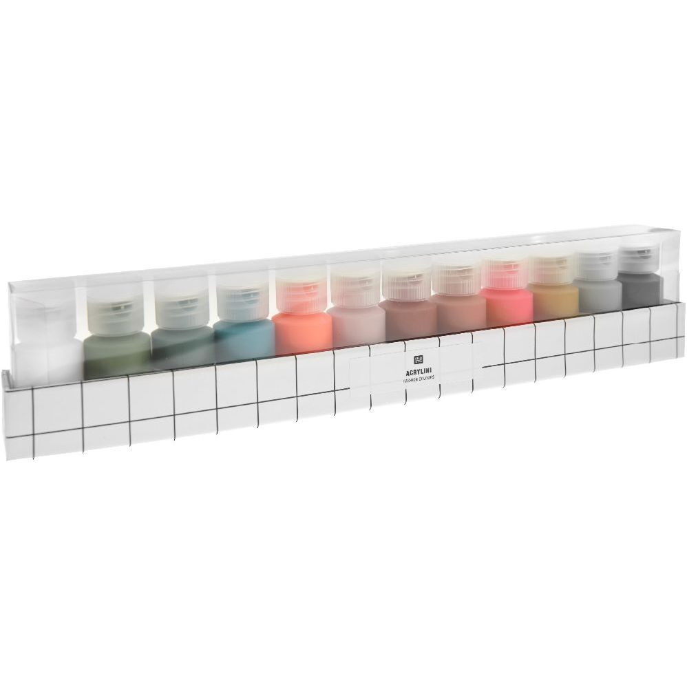 Acrylini Set Fashion Colours, 12 x 22 ml main product photo