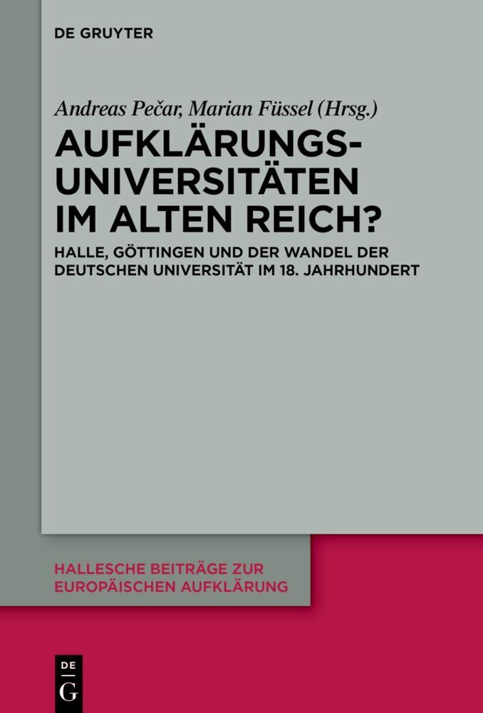 Aufklärungsuniversitäten im Alten Reich? main product photo