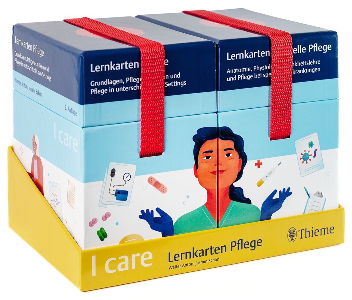 I care Lernkarten Pflege - Set (im Schuber) main product photo