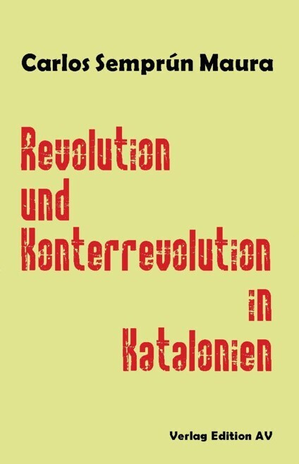 Revolution und Konterrevolution in Katalonien main product photo