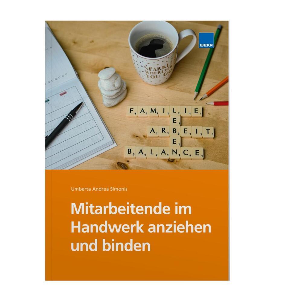Mitarbeitende im Handwerk anziehen und binden main product photo