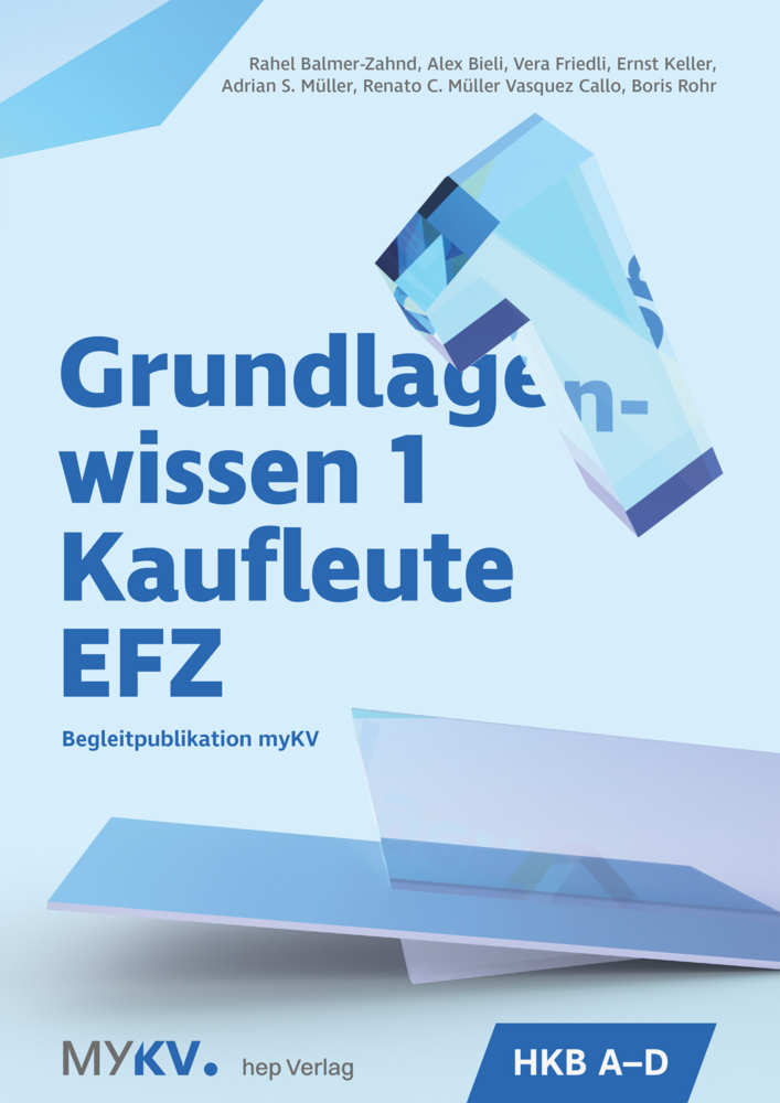 Grundlagenwissen 1 Kaufleute EFZ - HKB A bis HKB D main product photo