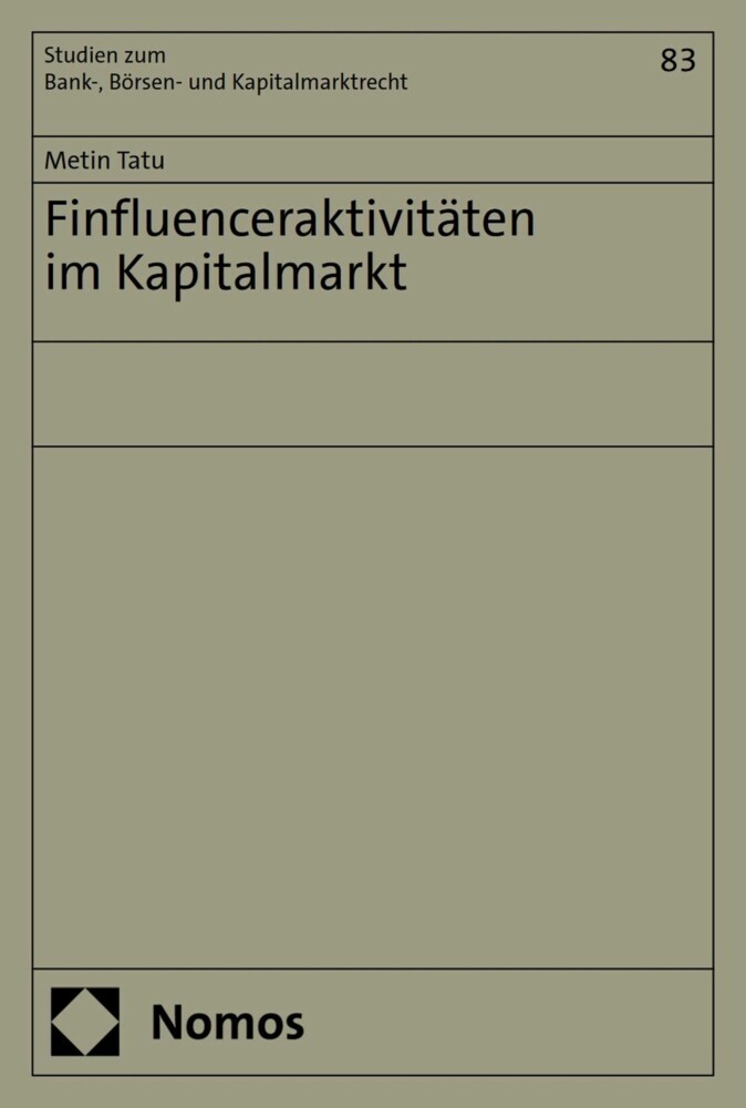 Finfluenceraktivitäten im Kapitalmarkt main product photo