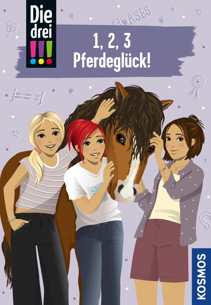 Die drei !!!, 1,2,3 - Pferdeglück! (drei Ausrufezeichen) main product photo
