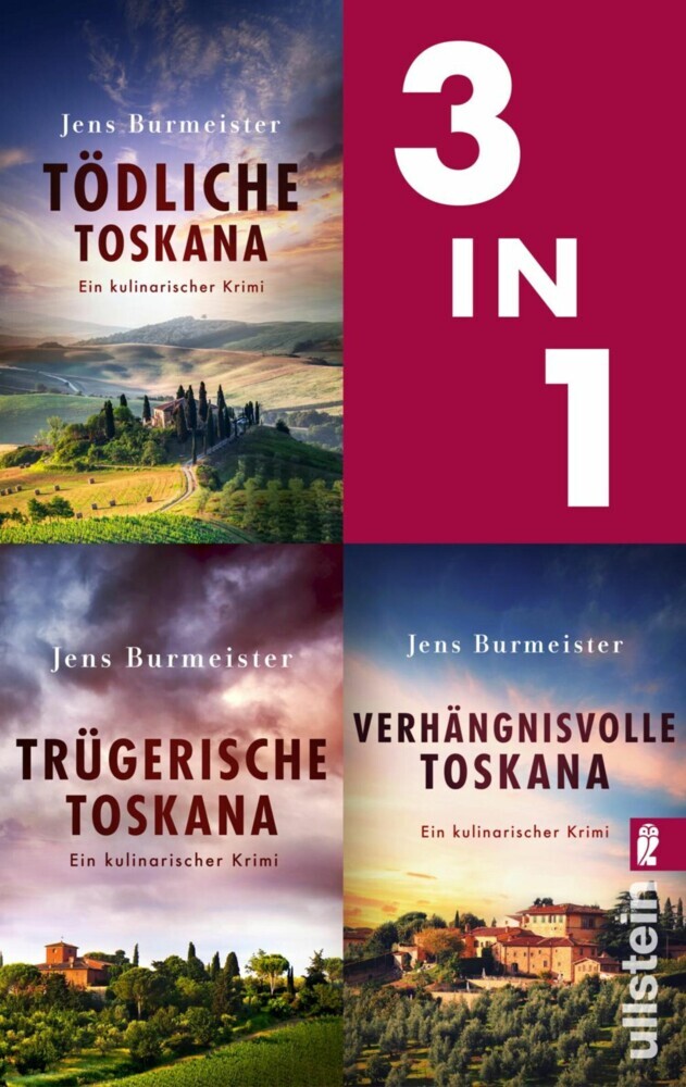Professor Tiefenthal ermittelt - Band 1-3 der beliebten Toskana-Krimireihe main product photo