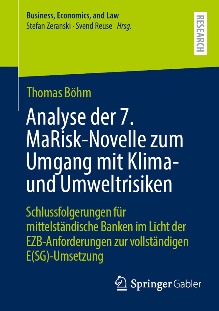 Analyse der 7. MaRisk-Novelle zum Umgang mit Klima- und Umweltrisiken main product photo