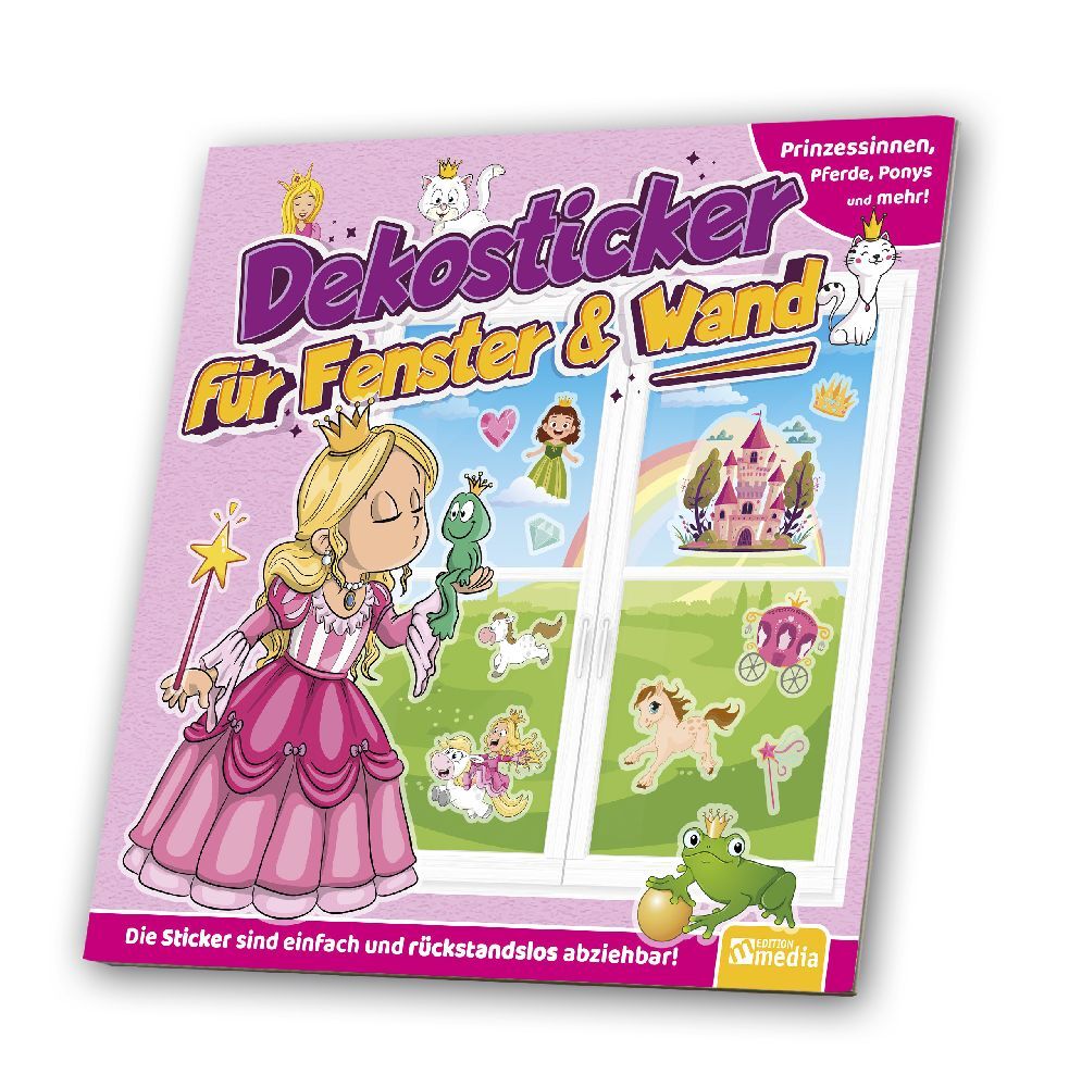 Fenster- / Wandbild: Prinzessinnen, Pferde, Ponys & mehr! main product photo