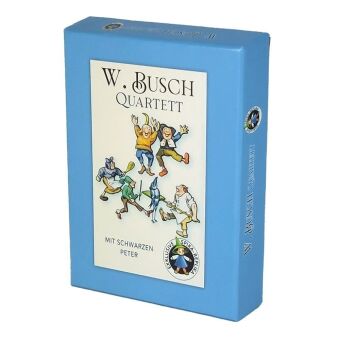 Quartett und Schwarzer Peter Wilhelm Busch