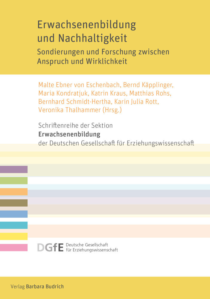 Erwachsenenbildung und Nachhaltigkeit main product photo