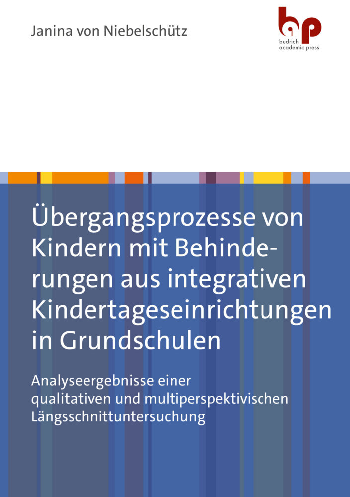 Übergangsprozesse von Kindern mit Behinderungen aus integrativen Kindertageseinrichtungen in Grundschulen main product photo