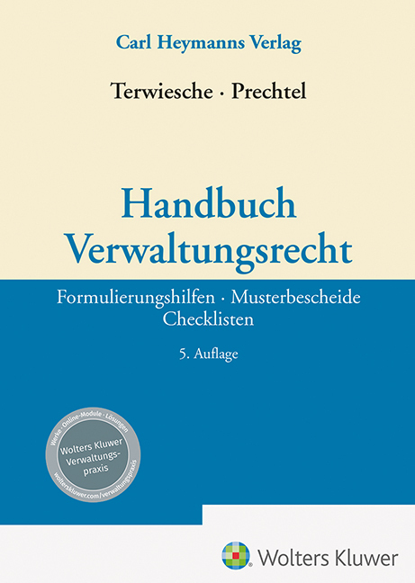 Handbuch Verwaltungsrecht main product photo