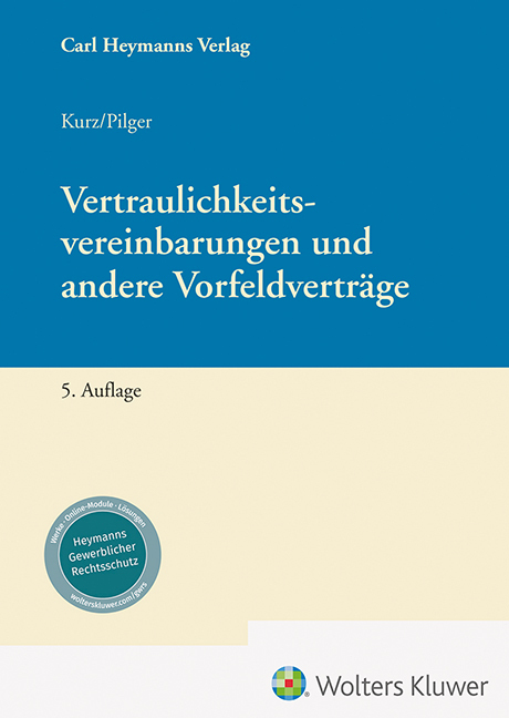 Vertraulichkeitsvereinbarungen und andere Vorfeldverträge main product photo