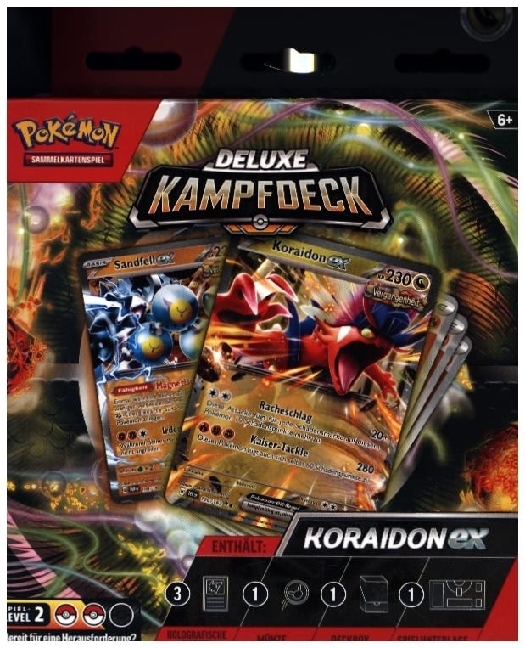 Pokémon (Sammelkartenspiel), Deluxe Battle Deck August 2024 DE main product photo