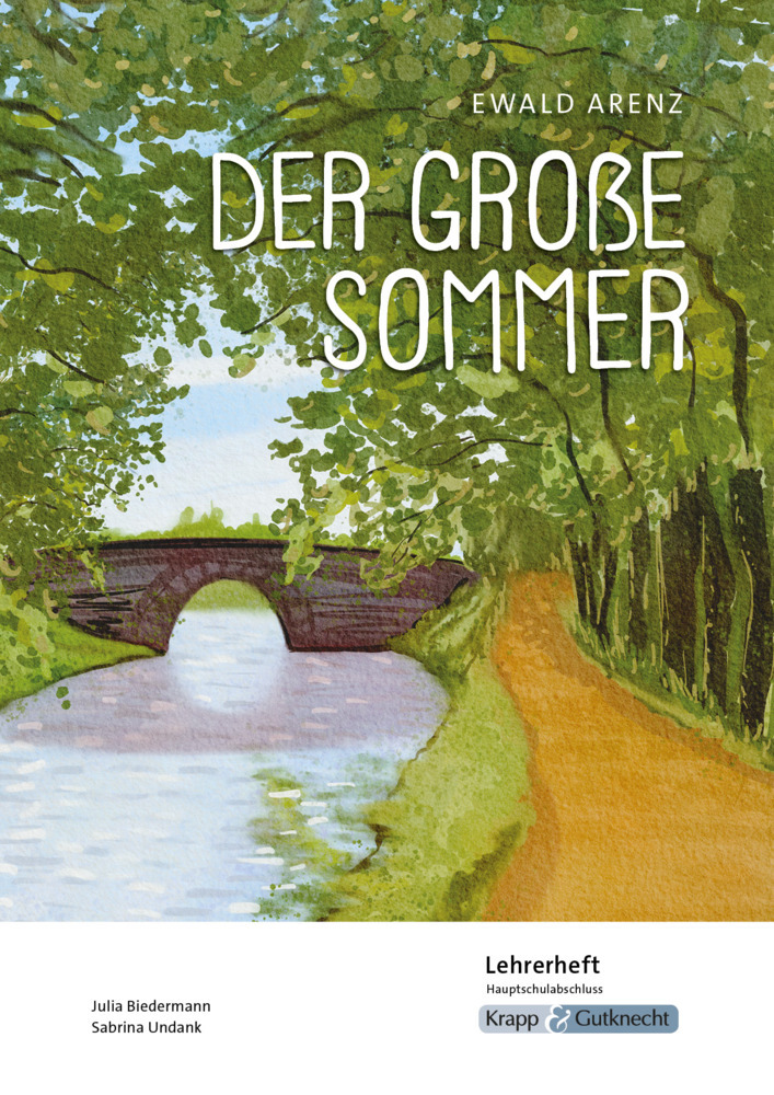 Der große Sommer - Ewald Arenz - Lehrerheft - G-Niveau main product photo