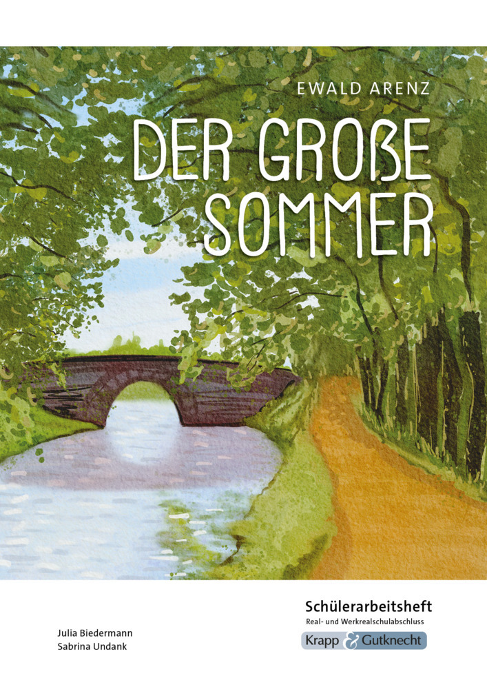 Der große Sommer - Ewald Arenz - Schülerarbeitsheft - G-Niveau main product photo