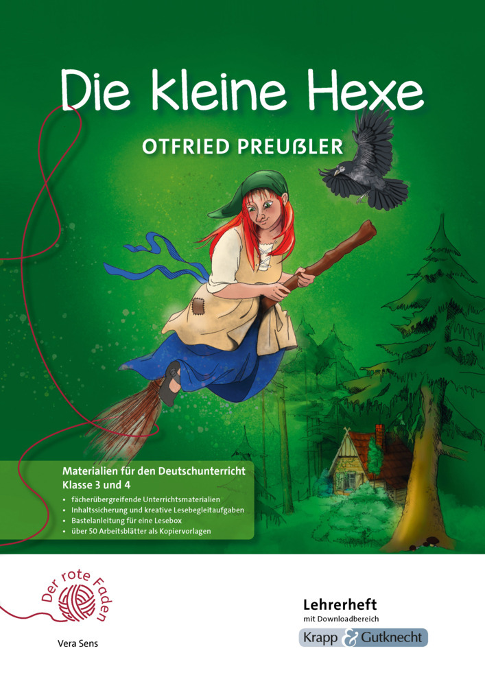 Die kleine Hexe - Otfried Preußler - Materialien für den Deutschunterricht Klasse 3 und 4 main product photo