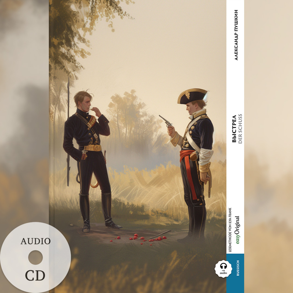 Vystrel / Der Schuss (Buch + Audio-CD) - Frank-Lesemethode - Kommentierte zweisprachige Ausgabe Russisch-Deutsch, m. 1 Audio-CD, m. 1 Audio, m. 1 Audio main product photo