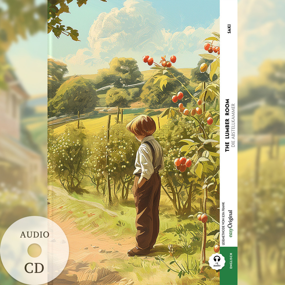 The Lumber Room / Die Abstellkammer (Buch + Audio-CD) - Frank-Lesemethode - Kommentierte zweisprachige Ausgabe Englisch-Deutsch, m. 1 Audio-CD, m. 1 Audio, m. 1 Audio main product photo