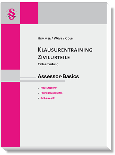 Klausurentraining Zivilurteile Assessor-Basics main product photo