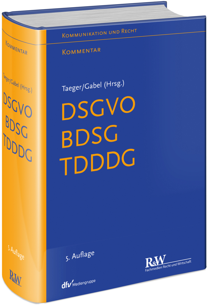 DSGVO - BDSG - TDDDG main product photo