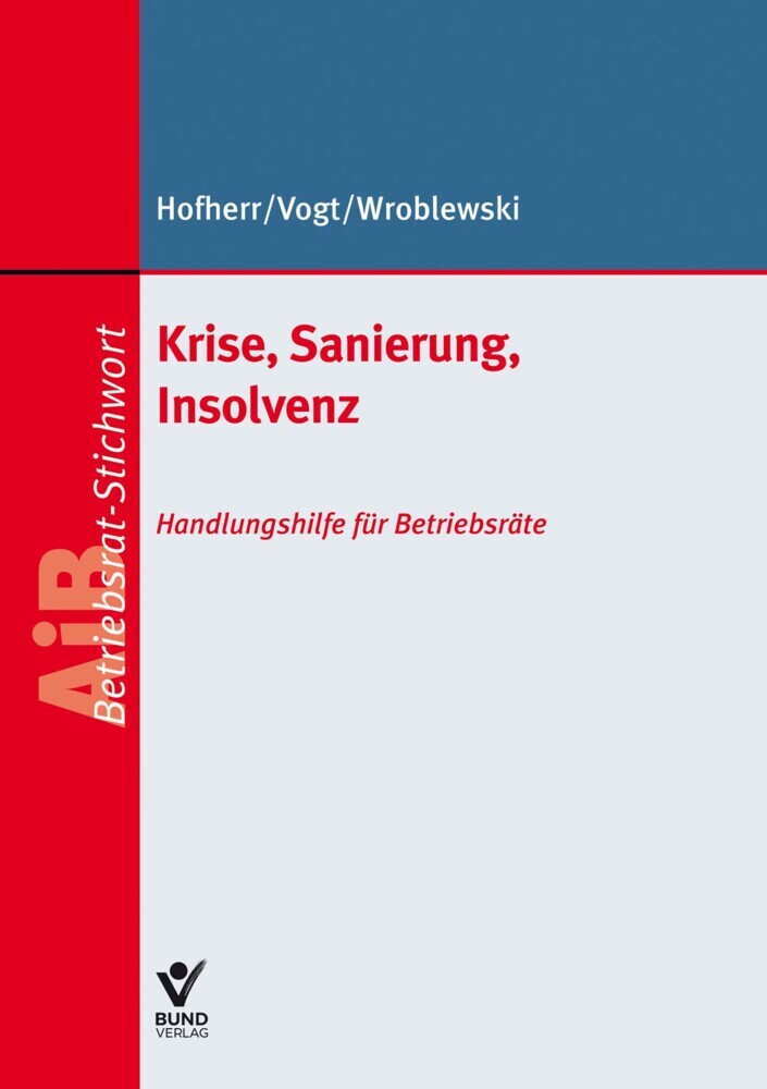 Krise, Sanierung, Insolvenz main product photo