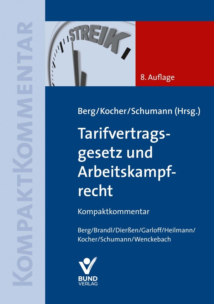Tarifvertragsgesetz und Arbeitskampfrecht main product photo