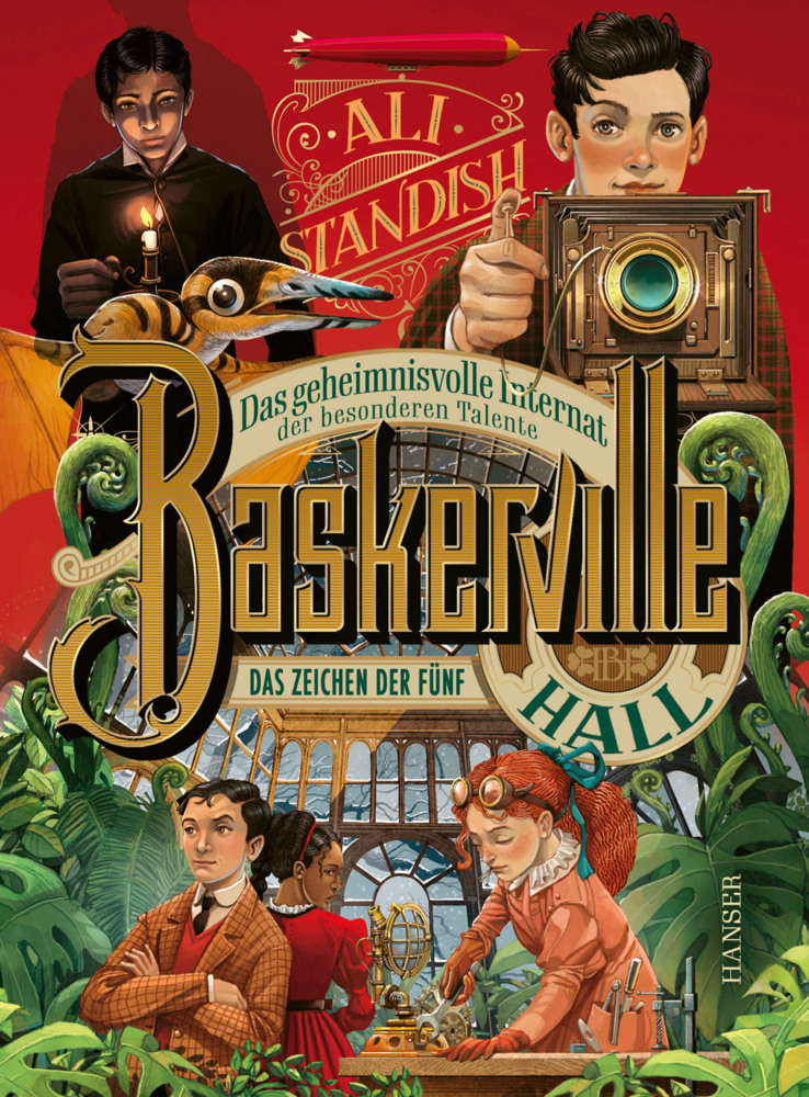 Baskerville Hall - Das geheimnisvolle Internat der besonderen Talente: Das Zeichen der Fünf main product photo