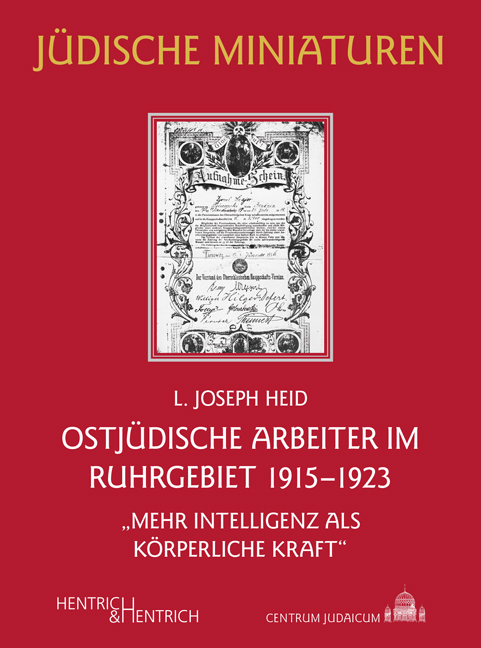Ostjüdische Arbeiter im Ruhrgebiet 1915-1923 main product photo