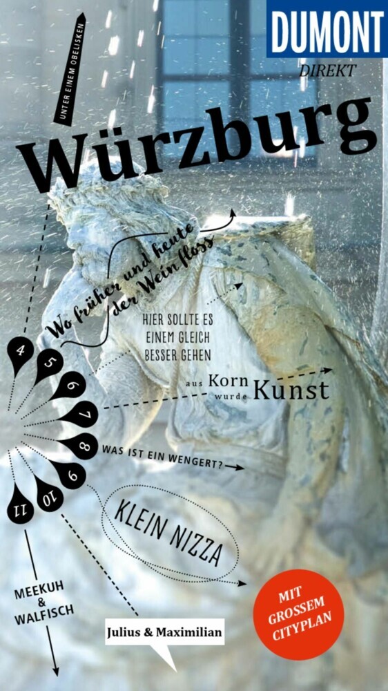 DUMONT direkt Reiseführer E-Book Würzburg main product photo