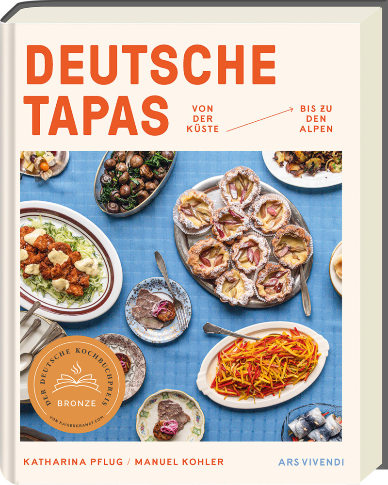 Deutsche Tapas - Von der Küste bis zu den Alpen - Deutscher Kochbuchpreis 2024 Bronze main product photo