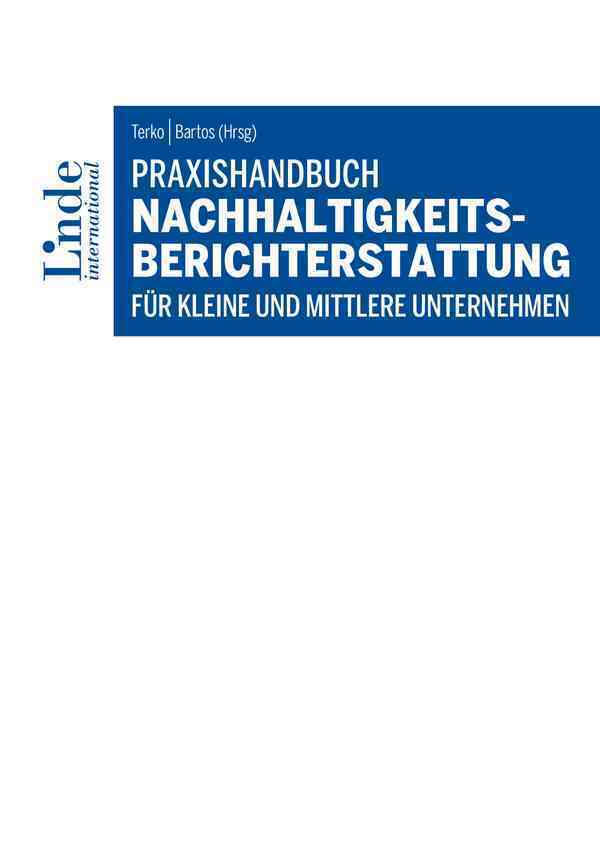 Praxishandbuch Nachhaltigkeitsberichterstattung für kleine und mittlere Unternehmen main product photo