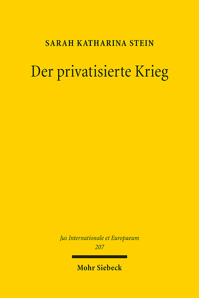 Der privatisierte Krieg main product photo