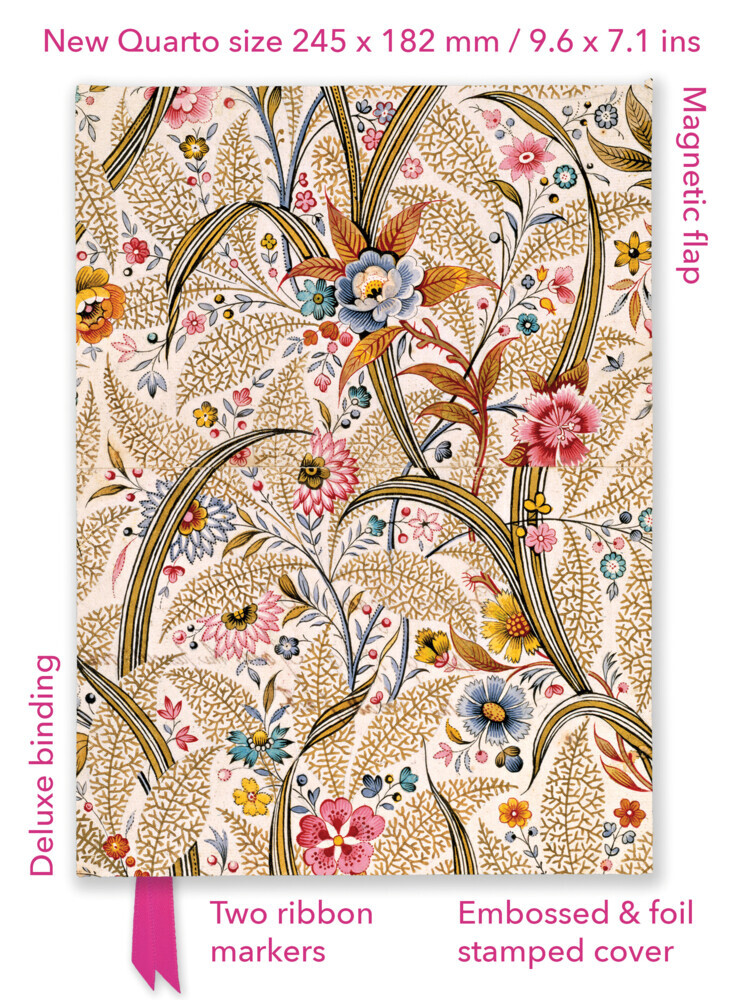 Premium Notizbuch Quartformat: William Kilburn, Vorsatzpapier main product photo