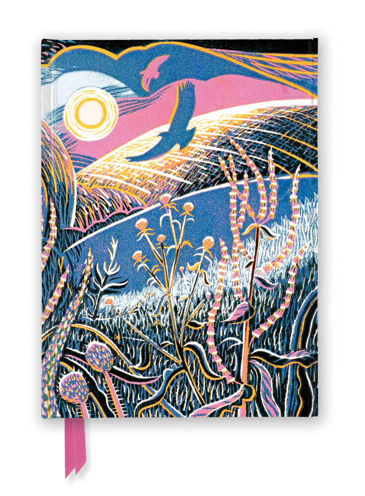 Premium Notizbuch DIN A5: Annie Soudain, Winter am Wegesrand main product photo